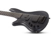 Schecter STILETTO-5 STEALTH PRO 5-String Left-Handed Electric Bass Guitar (Satin Black)