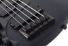 Schecter STILETTO-5 STEALTH PRO 5-String Left-Handed Electric Bass Guitar (Satin Black)