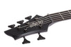 Schecter STILETTO-5 STEALTH PRO 5-String Left-Handed Electric Bass Guitar (Satin Black)