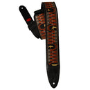 PRS Padded Guitar Strap With FLASH Custom Jacquard Birds Wavelength (Red)
