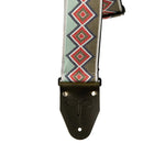 PRS Wide Retro Jacquard Strap 2.75"  (Green)