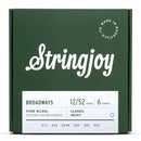 Cordes de guitare électrique Stringjoy SJ-BR1252 Classic Heavy - 12-52