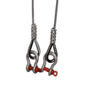 Adaptive Technologies Group SC-188-24-SS Safety Cable (Silver) - 3/16x24"