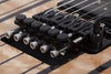 Schecter SYNYSTER GATES FR QM USA SIGNATURE Electric Guitar and Case (Trans Clear Black Burst with Pinstripes)