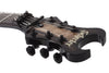 Schecter SYNYSTER GATES FR QM USA SIGNATURE Electric Guitar and Case (Trans Clear Black Burst with Pinstripes)
