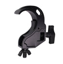 ProX T-C16H-BLK Aluminum Hook Style Clamp with Big Wing Knob for 2" Truss Tube (Black)