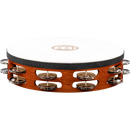 Meinl TAH2AB Tambourin traditionnel en bois de chèvre en acier (marron antique) – 25,4 cm