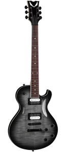 Dean Guitars TBX FM CHB Thoroughbred X Flame Maple Electric Guitar (Charcoal Burst)