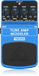 Behringer TM300 Pédale d'effets à modélisation d'ampli à lampes 