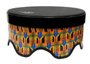 Toca TSSGD-18KT-SLP Sympatico System Gathering Drum - 16"x18" (Kente Cloth)