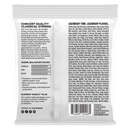 Ernie Ball 2406EB Ernesto Palla Cordes de guitare classique en nylon noir et argent