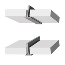 Primacoustic STRATOTILES Glass Wool Ceiling Tiles With Trim Edge (Paintable White) - 24x48x1.6" (6 Pack)