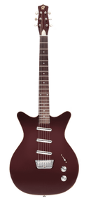 Danelectro TRIPLE DIVINE 59 Electric Guitar (Dark Burgundy)