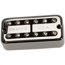 Micro chevalet DiMarzio DP292 New'Tron (couvercle nickelé avec insert noir)
