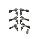 PRS DESIGNED Non-Locking Tuners With Wing Buttons (Smoked Black) - Set Of 6