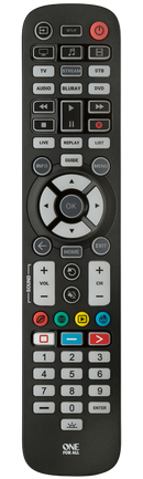 Un pour tous les Urc3660 Essential 6 TV Remote Control