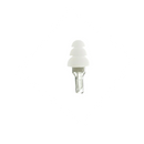 Etymotic ER20-CCC-C High-Fidelity Earplugs (Long) - Clear Stem, White Tip
