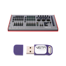 Vista CQ676-1010 EX Lighting Control Surface + Vista CQ678-2048 2048-Channel Dongle (BUNDLE)