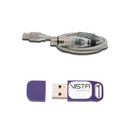 Vista CQ677-9000 USB To DMX Adapter Cable + Vista CQ678-1512 512-Channel Dongle (BUNDLE)