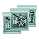 Ernie Ball 2211EB Mondo Slinky Electric Guitar Strings - 10.5-52 (BUNDLE)