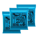 Ernie Ball 2225EB Extra Slinky Nickel Wound Electric Guitar Strings - .008 - .038 (BUNDLE)