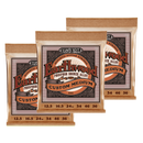 Ernie Ball 2143EB Earthwood Custom Medium Phosphor Bronze Acoustic Guitar Strings - 12.5-56 (BUNDLE)