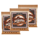 Ernie Ball 2151EB Earthwood Rock and Blues Phosphor Bronze Acoustic Guitar Strings - 10-52 (BUNDLE)