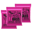 Ernie Ball 2834EB Super Slinky Nickel Wound Electric Bass Guitar Strings (BUNDLE)