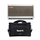 Positive Grid SPARK-PRL 40W Guitar, Bass & Acoustic Amplifier Combo Amp (Pearl) + FREE Carry Bag SPARK-BAG (BUNDLE)
