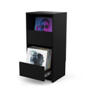 Glorious Vynil Vault avec des tiroirs (noir)