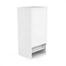 Vault en vinyle glorieux avec des tiroirs (blanc)