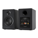 Victrola TEMPO Bluetooth Bookshelf Speakers (Black, Pair)