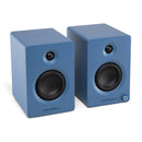 Victrola TEMPO Bluetooth Bookshelf Speakers (Blue, Pair)