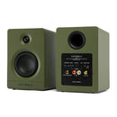 Victrola TEMPO Bluetooth Bookshelf Speakers (Green, Pair)