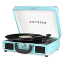 Victrola JOURNEY Bluetooth Suitcase Record Player (Turquoise)