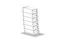Plaque de base JBL VTX-A8-BP
