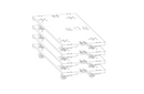 Accessoire JBL VTX-B28-ACC : plateau à roulettes et housse pour VTX B28
