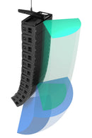 JBL VTX-A12W Dual Line Array Loudspeaker 120-Degree Dispersion - 12in