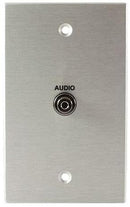 Covid W1158F-CA Audio Input Plate (Clear Anodized)