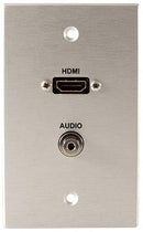 Covid W1201F-CA HDMI Wall Plate (Clear Anodized)