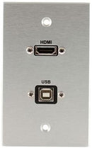 Covid W1218P-CA Plaque murale HDMI (anodisé transparent)