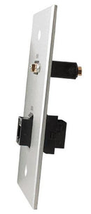Covid W1227F-CA HDMI Female and RJ45-CAT5 Wall Plate (Clear Anodized)