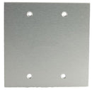 Covid W2000-CA Blank Wall Plate (Clear Anodized)