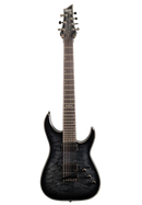 Guitare électrique 7 cordes Schecter C-7 HELLRAISER HYBRID (Trans Black Burst)