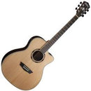 Guitare électro-acoustique de style Grand Auditorium Washburn AG70CEK-A Apprentice Series (Naturel)