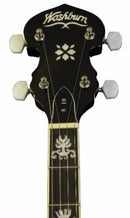Washburn B10-A Americana Series Banjo à résonateur (Sunburst Gloss)