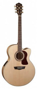 Guitare électro-acoustique Washburn HJ40SCE-O Heritage Series (Natural)