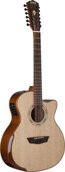 Washburn WCG15SCE12-O Comfort Series 12-String Acoustic Electric Guitar (Natural Gloss Finish)