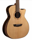 Washburn WCG20SCE-O Comfort Series Acoustic Electric Guitar (Natural Gloss)