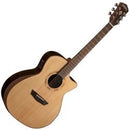 Washburn WCG20SCE-O Comfort Series Acoustic Electric Guitar (Natural Gloss)